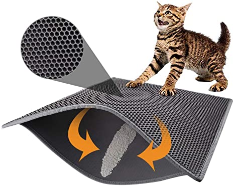 New Pieviev Cat Litter Mat-Super Size