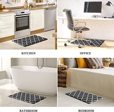 New 17.3" x 28" Kitchen Mat | Non Slip Waterproof Kitchen Mats & Rugs