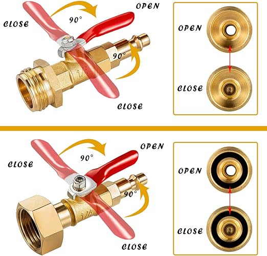 Heavy Duty Brass Winterize Adapter