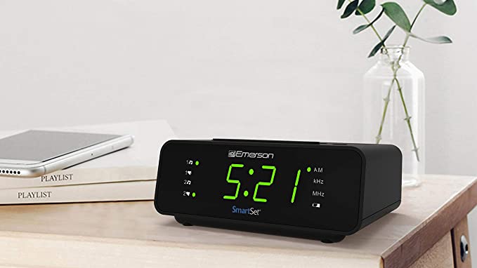 New SmartSet Alarm Clock | AM/FM Radio