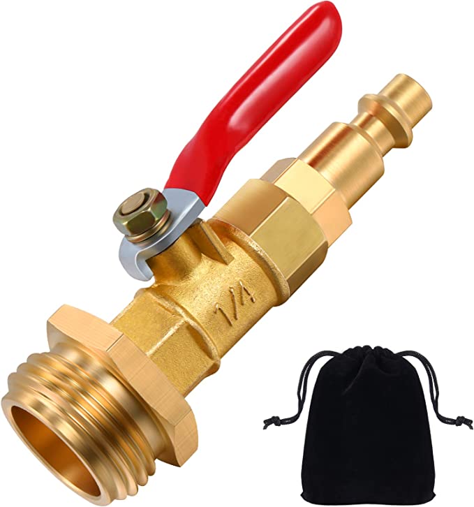 Heavy Duty Winterize Blowout Adapter | Brass Made Winterizing Quick Adapter