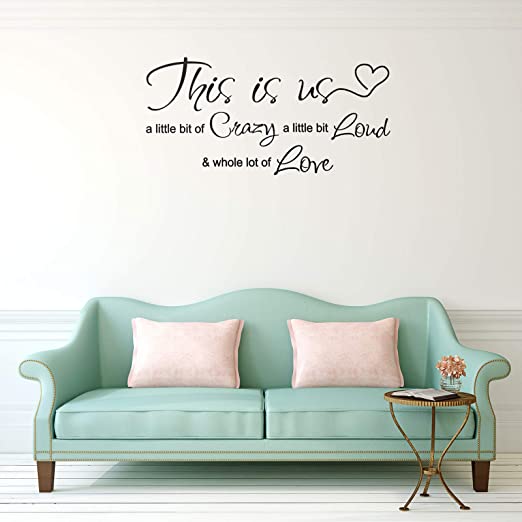 New Love Quote Wall Decal Inspirational | Home Wall Decor