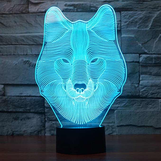 New 3D Night Light | Touch Control Desk Lamps