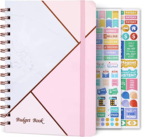 Budget Planner - 12 Monthly Financial Organizer, Budget Planner Organizer with Expense Tracker U...