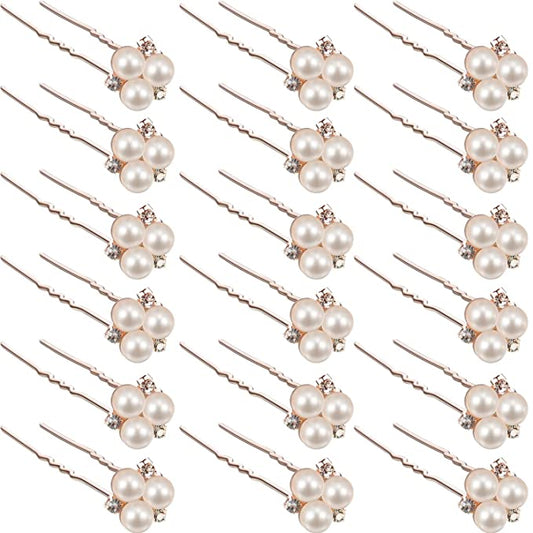 New 18 PCS Bridal Pearl Hair Accessories | Hair Pins | Hair Accessories