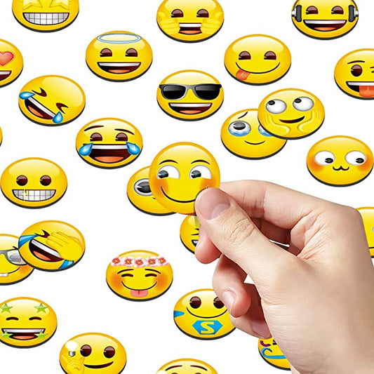 New 28 PCS Magnet Refrigerator Emoji | Funny & Cute Magnets | Office, School & Home Decor