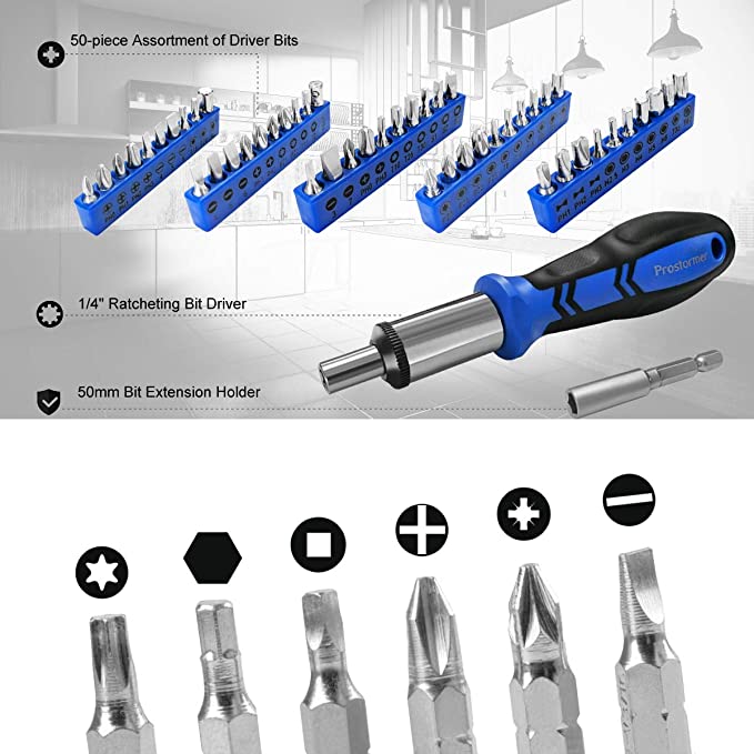 Heavy Duty 210PCS Household Tool Kit | General Home/Auto Repair Tool Set