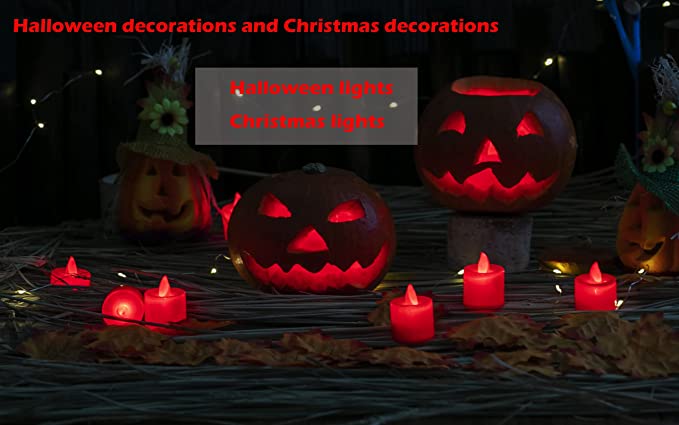 New Flameless Led Tea Lights Candles | Electronic Fake Candles | Home Decorative