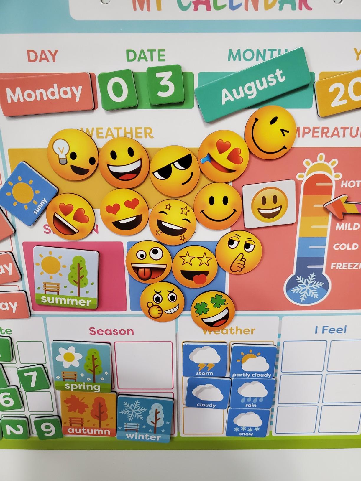 New 28 PCS Magnet Refrigerator Emoji | Funny & Cute Magnets | Office, School & Home Decor