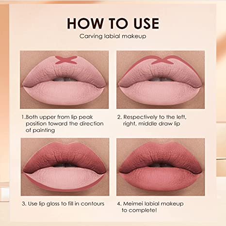 New Matte Lipstick Makeup Set | Waterproof Long Lasting Lip Gloss Lips Make-up