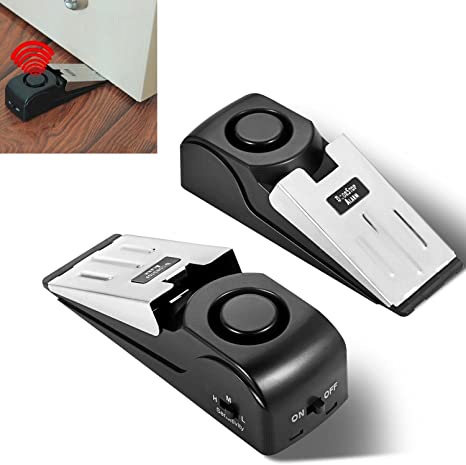 New Door Stop Alarm w/ 120DB Siren Door Stop