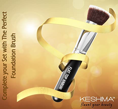 New Flat Top Kabuki Foundation Brush | Premium Makeup Brush