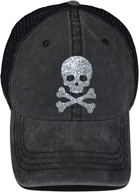 New Unisex Trucker Hat | Trendy Skull Baseball Cap