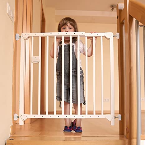 New 4 Pack Baby Gate Wall Protector Wall Cups | Child Pressure Mounted Stair Safety Gate