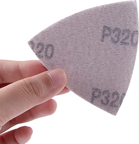 New 120 PCS Triangular Sandpaper | Triangle Sanding Sheets | Oscillating Multi Tool Sanding Pad