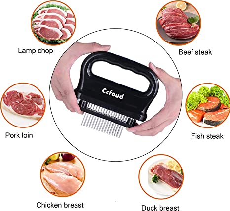 New Meat Tenderizer | Ultra Sharp Needle Blade Tenderizer | Kitchen Accessories