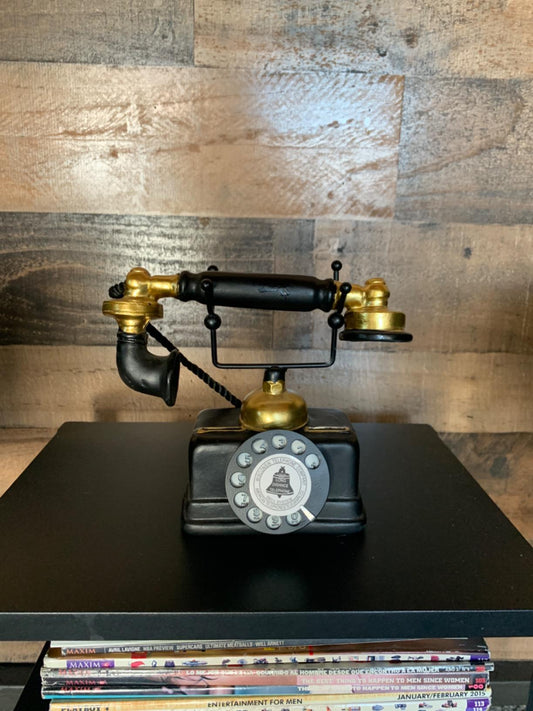 New Decorative Phone Model Telephone Wall Decor | Antique Phone Figurine Wall Decor