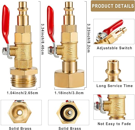 Heavy Duty Brass Winterize Adapter