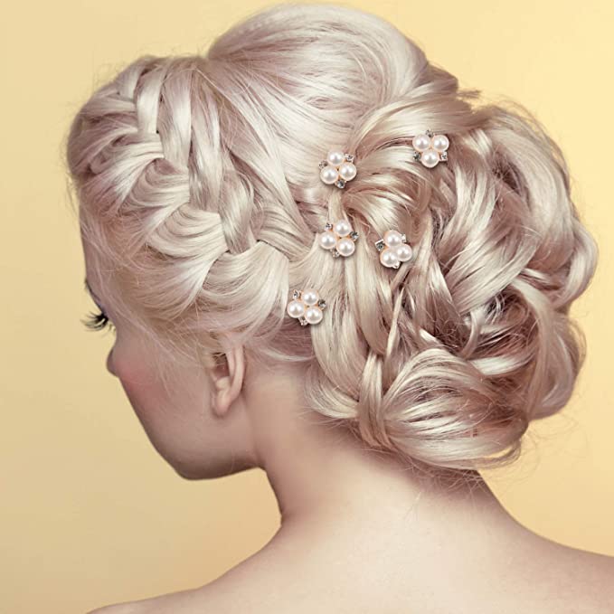 New 18 PCS Bridal Pearl Hair Accessories | Hair Pins | Hair Accessories