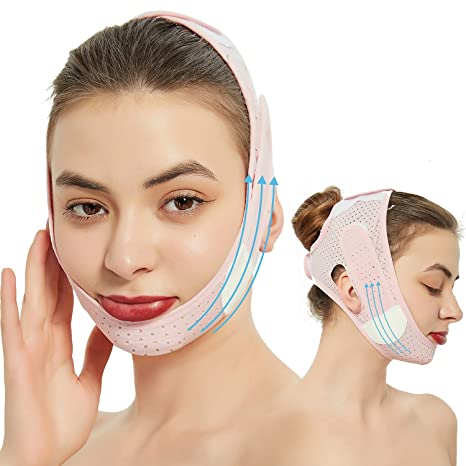 New Double Chin Reducer Face Slimming Strap | V Line Lifting Face-belt Chin Strap