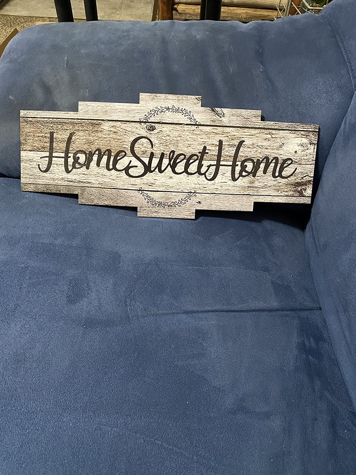 New Farmhouse Home Sign Plaque | Wall Hanging Wooden Sign