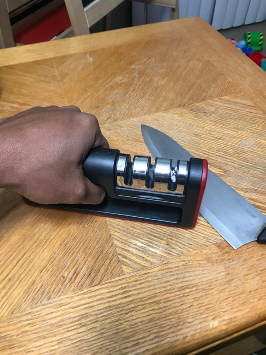 New 3-Stage Upgraded Kitchen Knife Sharpener