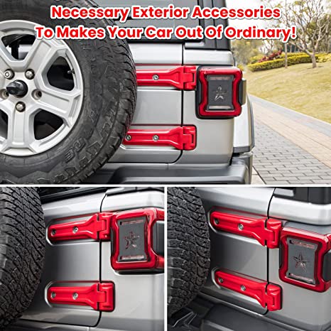 New Rear Door Tailgate Hinge Cover | Exterior Accessories Decoration