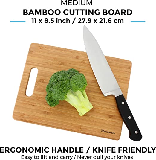 New 3PCS Bamboo Cutting Boards