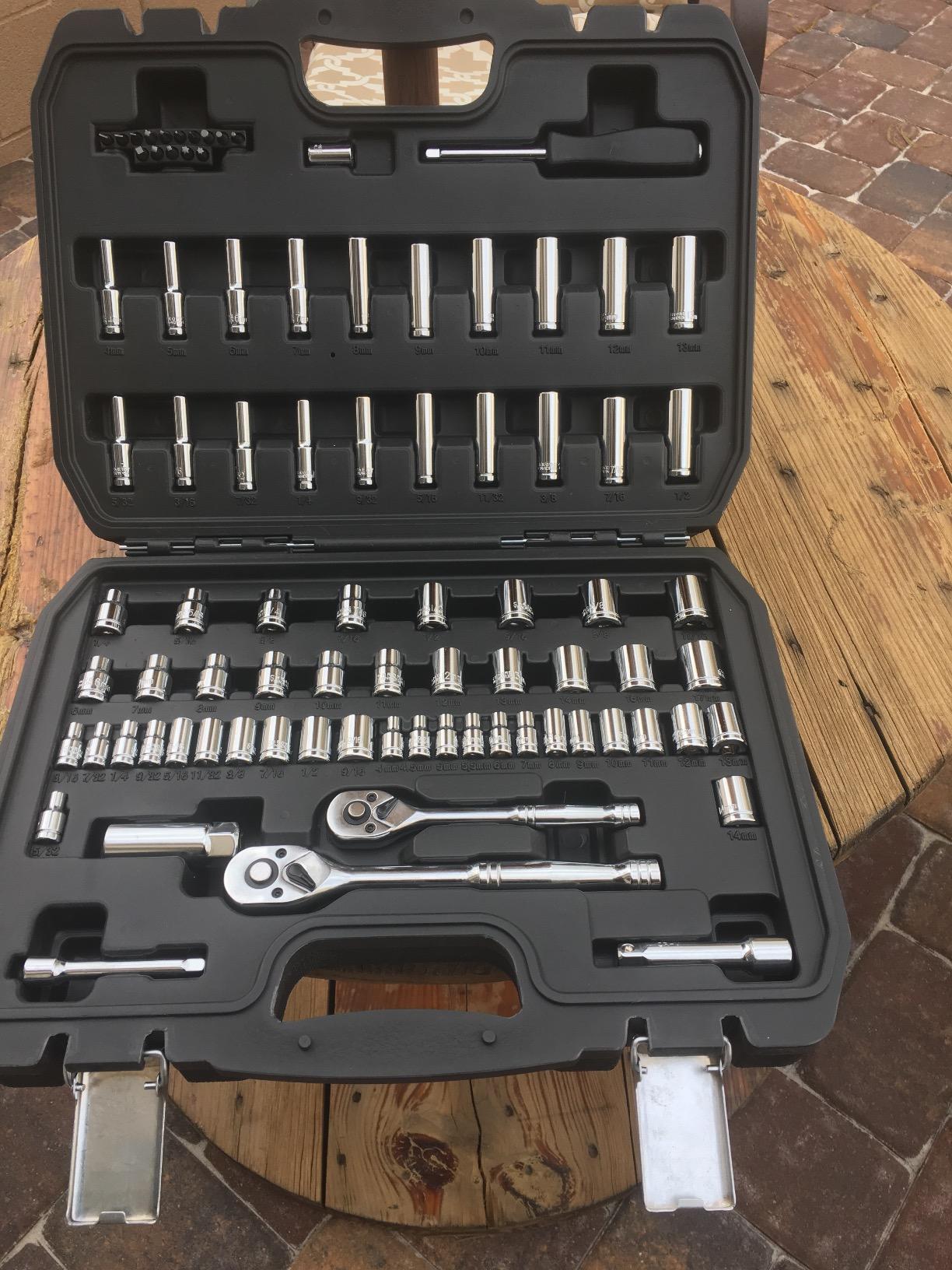 Heavy Duty 145 PCS Mechanics Socket Set