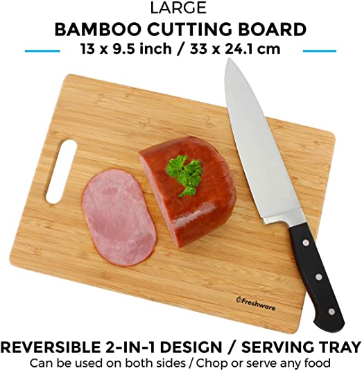 New 3PCS Bamboo Cutting Boards