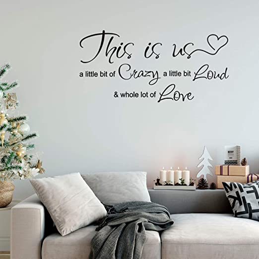 New Love Quote Wall Decal Inspirational | Home Wall Decor