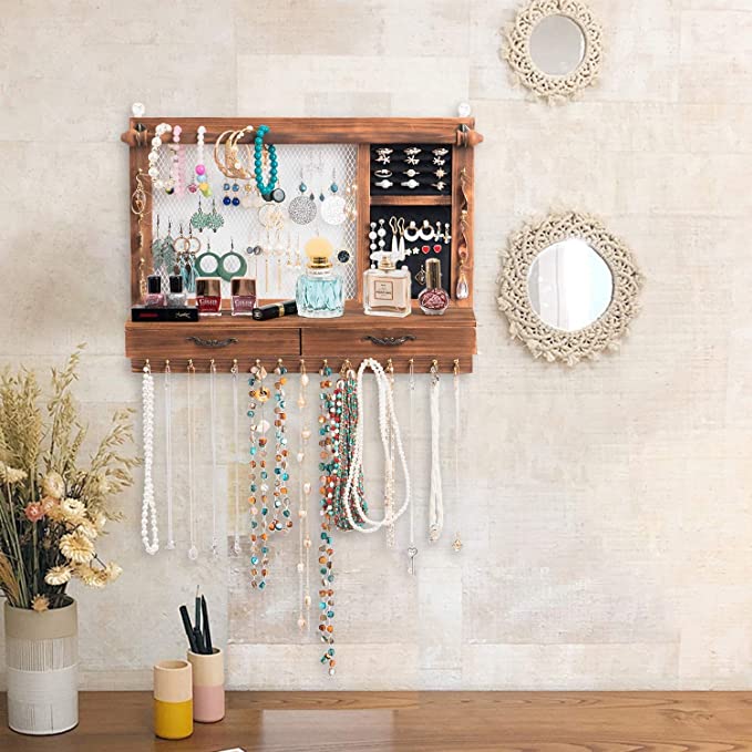 New Wall Mounted Jewelry Organizer | Accessories Holder