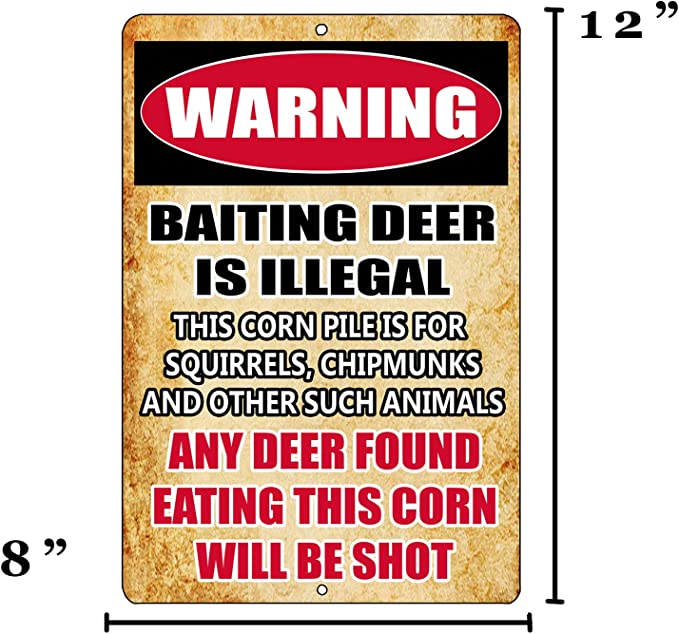 New Tactical Funny Hunting Metal Tin Sign | Wall Hanging Decor