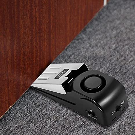 New Door Stop Alarm w/ 120DB Siren Door Stop