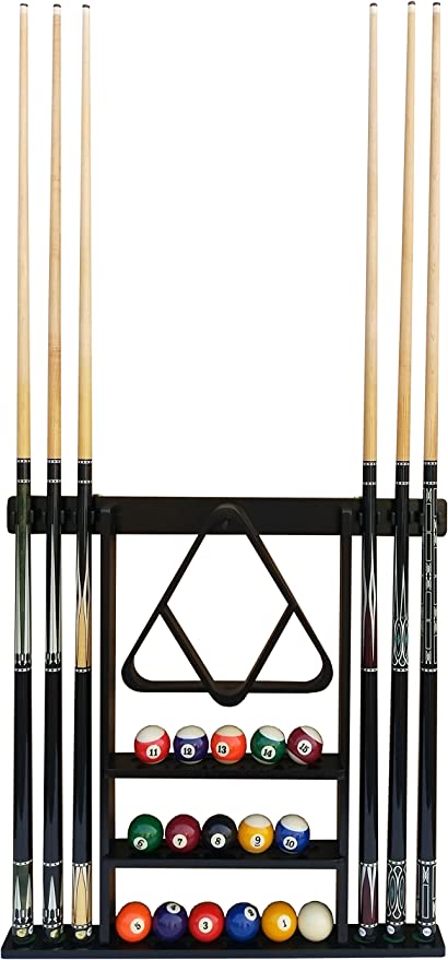 New Wall Cue Rack | Premium Billiard Pool Cue Stick Holder