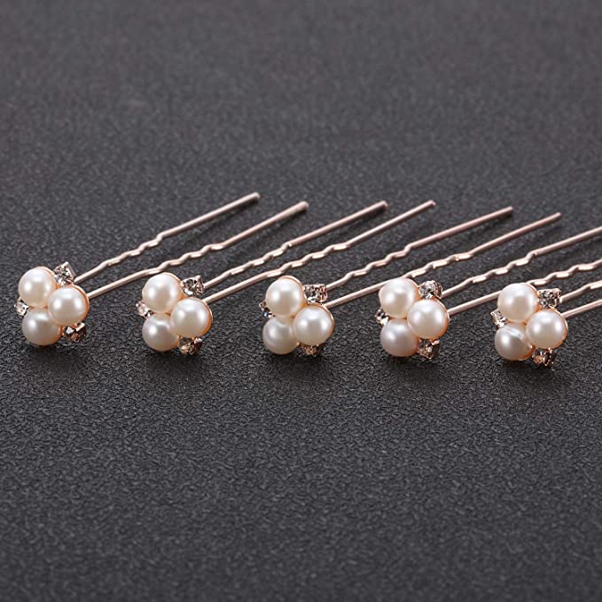 New 18 PCS Bridal Pearl Hair Accessories | Hair Pins | Hair Accessories