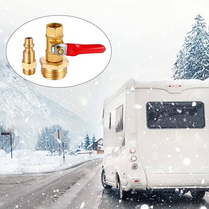 Heavy Duty Winterize Blowout Adapter | Brass Made Winterizing Quick Adapter