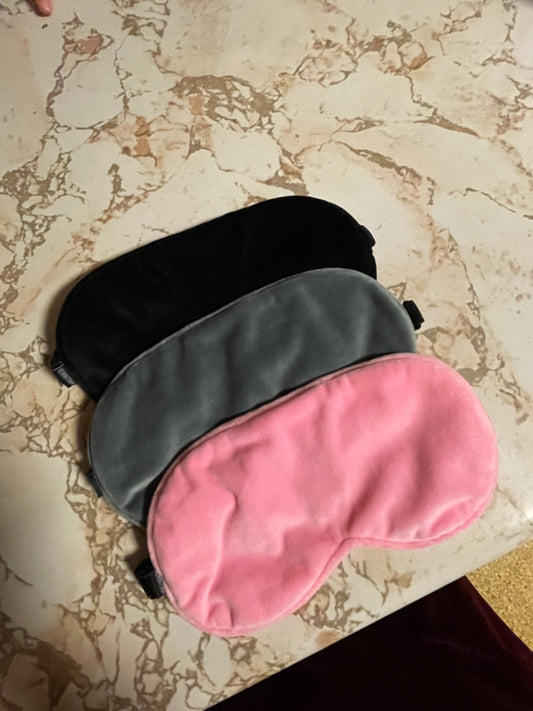 New 3 Pack Sleep Masks | Blackout Eye Mask for Sleeping w/ Adjustable Strap