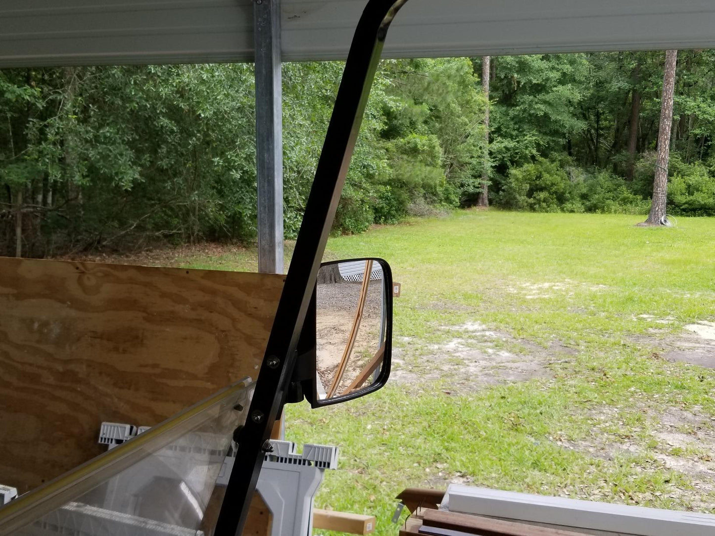 New Golf Cart Folding Side View Mirrors