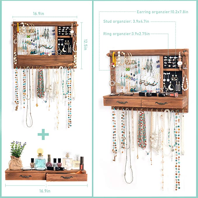 New Wall Mounted Jewelry Organizer | Accessories Holder