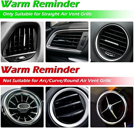 New 20 PCS Car Air Conditioner Vent Outlet Decoration Strips | Car Interior Accessories