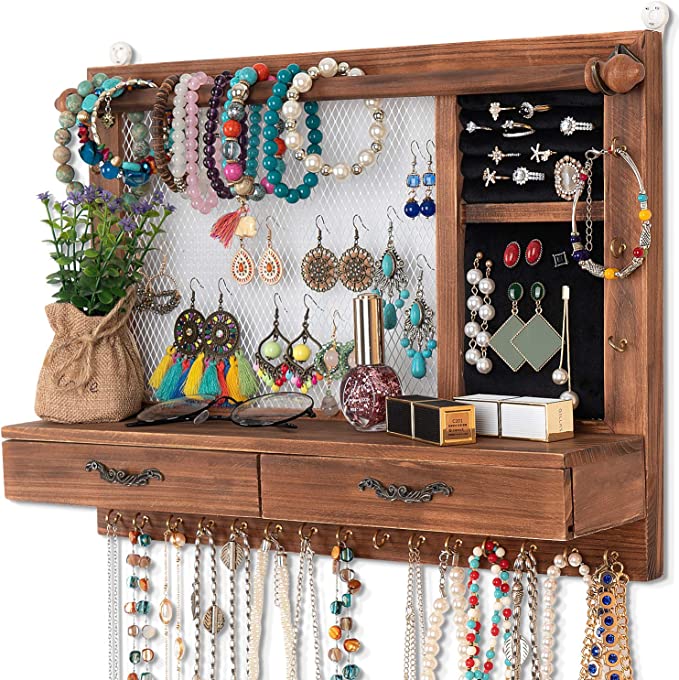 New Wall Mounted Jewelry Organizer | Accessories Holder