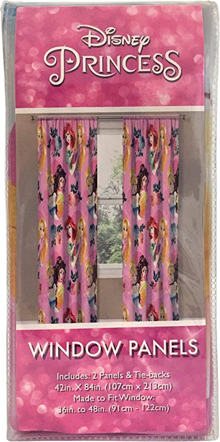 New Window Curtains | Beautiful Room Decor & Easy Set Up | 4 Pcs | 84"