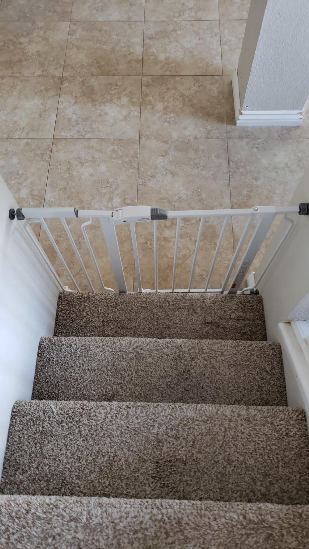 Heavy Duty Extra Wide Walk Thru Baby Gate | Extension Kit | Pressure Mount Kit