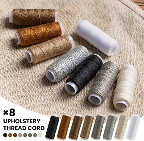 New Leather Sewing Kit Upholstery Repair Kit | Embroidery Hand Sewing Stitching Needle Thread