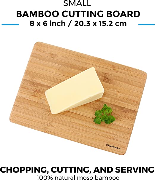 New 3PCS Bamboo Cutting Boards