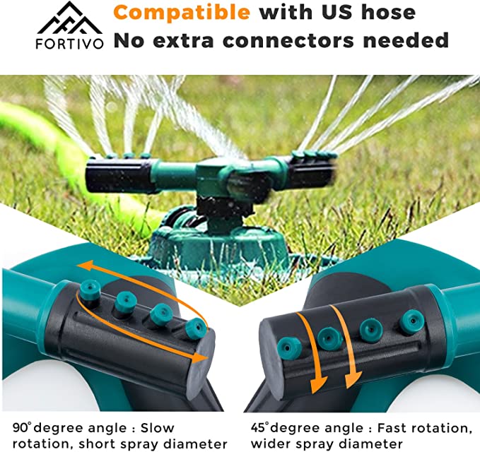 New Lawn Sprinkler Garden | Oscillating Sprinkler Watering Sprayer