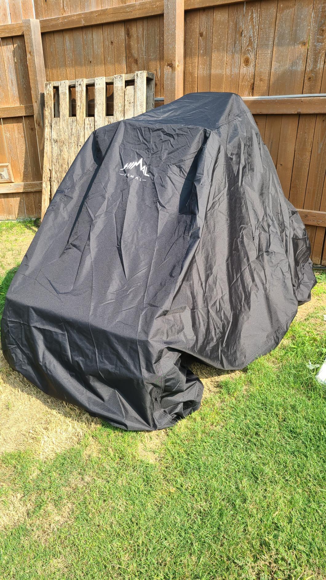 New Zero-Turn Mower Cover | UV Protection Universal Fit w/ Drawstring & Cover Storage Bag