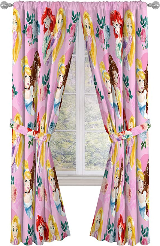 New Window Curtains | Beautiful Room Decor & Easy Set Up | 4 Pcs | 84"