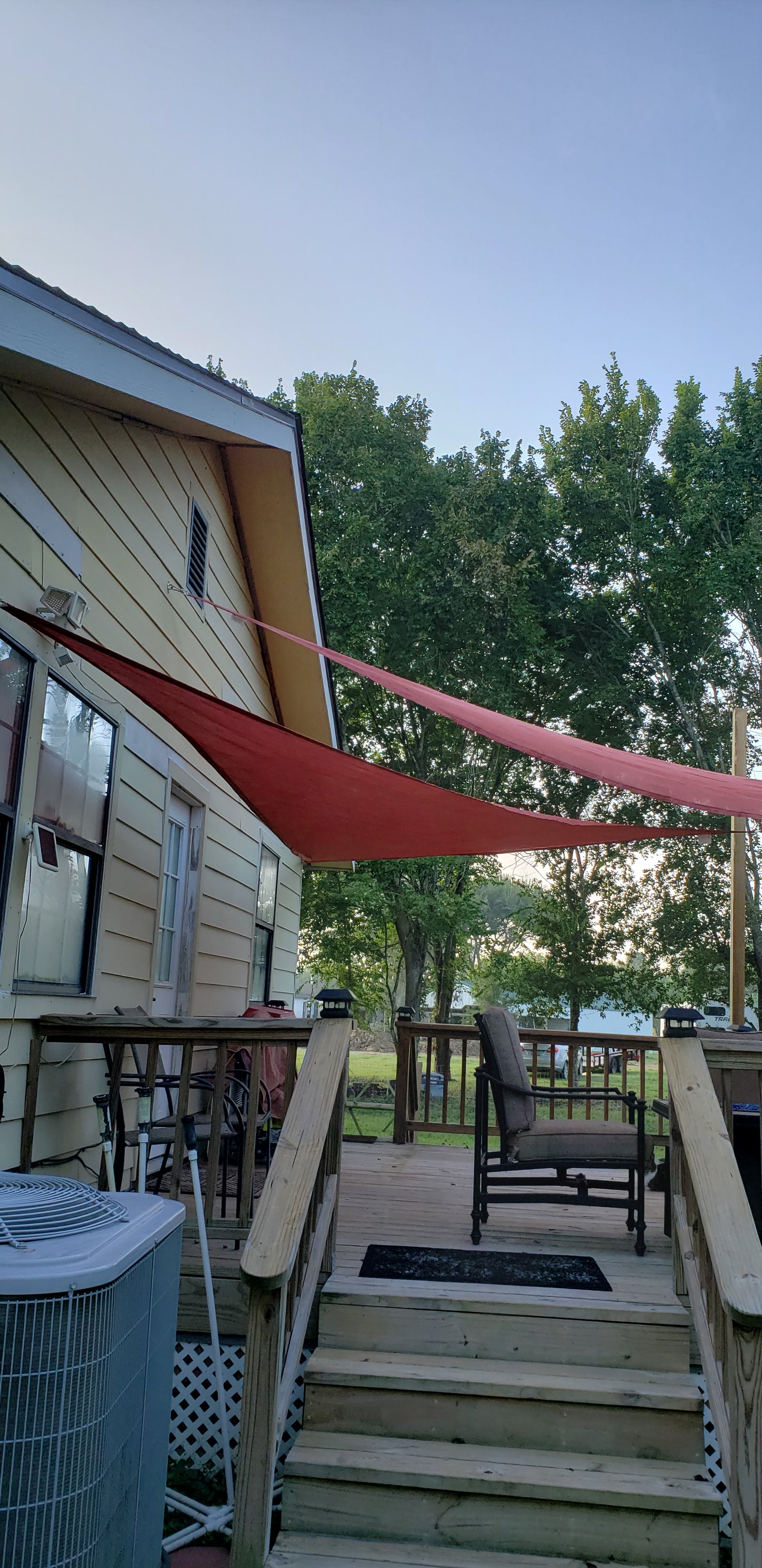 New Sun Shade Sail Canopy | Fabric Permeable Pergolas Top Cover | Garden Backyard Awning | 8" x 12"